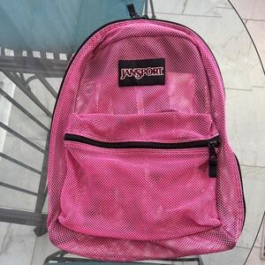 JanSport Vintage Mesh Backpack